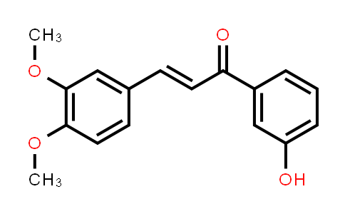 CAS No. 178445-80-2, (E)-3-(3,4-dimethoxyphenyl)-1-(3-hydroxyphenyl)-2-propen-1-one