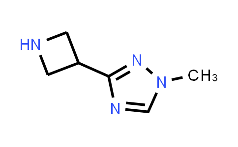 CAS No. 1784501-48-9, 3-(Azetidin-3-yl)-1-methyl-1H-1,2,4-triazole
