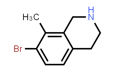 CAS No. 1784607-39-1, 7-Bromo-8-methyl-1,2,3,4-tetrahydroisoquinoline