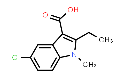 CAS No. 1784796-04-8, 5-Chloro-2-ethyl-1-methyl-1H-indole-3-carboxylic acid