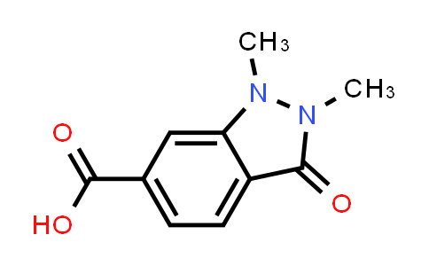 CAS No. 1784860-42-9, 1,2-Dimethyl-3-oxo-2,3-dihydro-1H-indazole-6-carboxylic acid