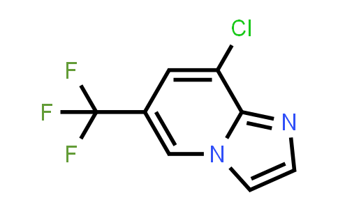 CAS No. 178488-36-3, 8-Chloro-6-(trifluoromethyl)imidazo[1,2-a]pyridine