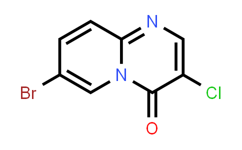 CAS No. 1785021-08-0, 7-Bromo-3-chloro-4H-pyrido[1,2-a]pyrimidin-4-one