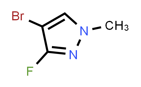 CAS No. 1785074-93-2, 4-Bromo-3-fluoro-1-methyl-1H-pyrazole
