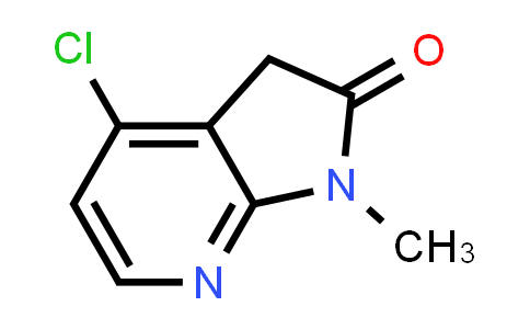 CAS No. 1785088-62-1, 4-Chloro-1-methyl-1,3-dihydro-2H-pyrrolo[2,3-b]pyridin-2-one