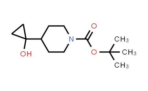 CAS No. 1785348-09-5, tert-Butyl 4-(1-hydroxycyclopropyl)piperidine-1-carboxylate