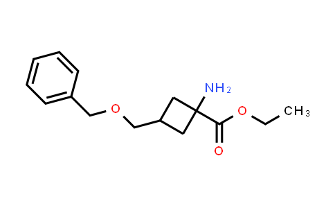 CAS No. 1785366-02-0, Ethyl 1-amino-3-[(benzyloxy)methyl]cyclobutane-1-carboxylate