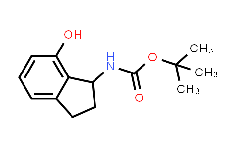 CAS No. 1785367-12-5, tert-Butyl (7-hydroxy-2,3-dihydro-1H-inden-1-yl)carbamate