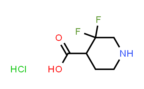 CAS No. 1785367-71-6, 3,3-Difluoropiperidine-4-carboxylic acid hydrochloride