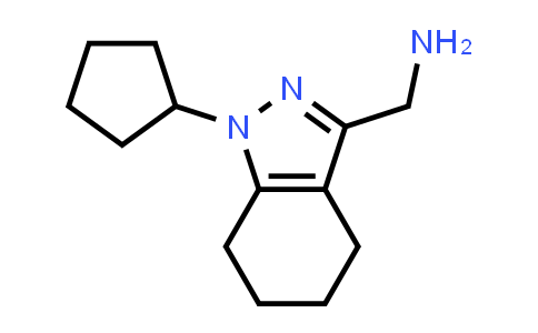 CAS No. 1785398-86-8, 1-(1-Cyclopentyl-4,5,6,7-tetrahydro-1H-indazol-3-yl)methanamine