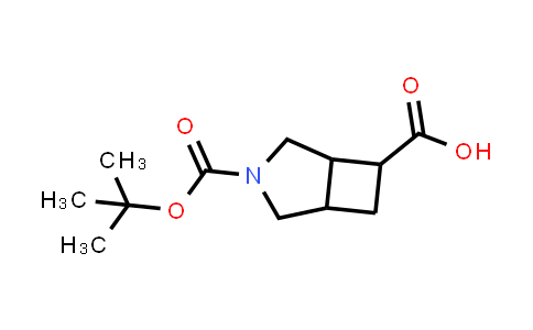 CAS No. 1785534-02-2, 3-(tert-Butoxycarbonyl)-3-azabicyclo[3.2.0]heptane-6-carboxylic acid