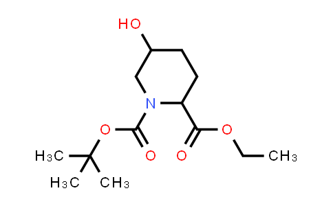 CAS No. 1785721-13-2, 1-tert-Butyl 2-ethyl 5-hydroxypiperidine-1,2-dicarboxylate