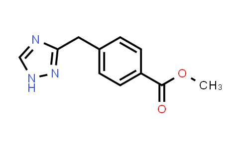 CAS No. 1785765-04-9, Methyl 4-((1H-1,2,4-triazol-3-yl)methyl)benzoate