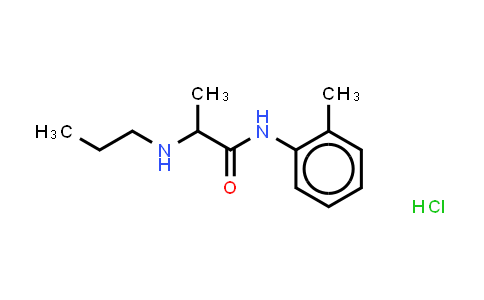 CAS No. 1786-81-8, Prilocaine (hydrochloride)