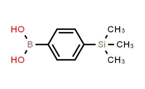 CAS No. 17865-11-1, 4-(Trimethylsilyl)benzeneboronic acid