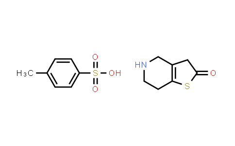 CAS No. 178688-49-8, 4,5,6,7-Tetrahydrothieno[3,2-c]pyridin-2(3H)-one 4-methylbenzenesulfonate