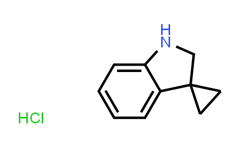CAS No. 1788041-56-4, Spiro[cyclopropane-1,3'-indoline] hydrochloride