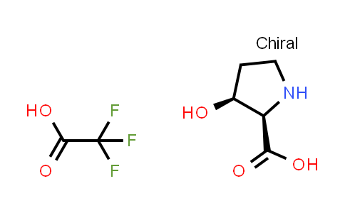 CAS No. 1788041-58-6, cis-3-Hydroxypyrrolidine-2-carboxylic acid; trifluoroacetic acid