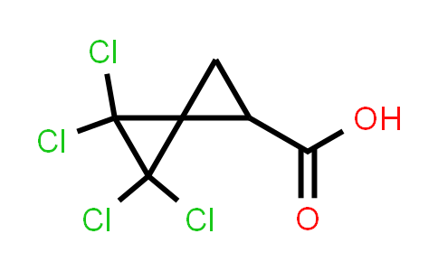 CAS No. 1788041-68-8, 4,4,5,5-Tetrachlorospiro[2.2]pentane-1-carboxylic acid