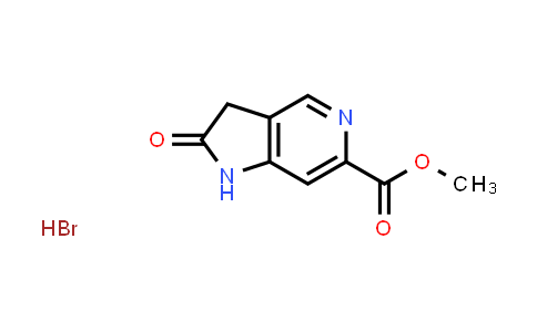 CAS No. 1788054-72-7, Methyl 2-oxo-1H,2H,3H-pyrrolo[3,2-c]pyridine-6-carboxylate hydrobromide