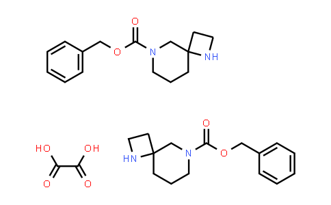 CAS No. 1788054-73-8, Benzyl 1,6-diazaspiro[3.5]nonane-6-carboxylate oxalate(2:1)