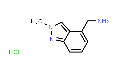CAS No. 1788054-80-7, (2-Methyl-2H-indazol-4-yl)methanamine hydrochloride