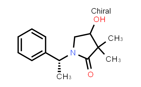 CAS No. 1788065-51-9, 4-Hydroxy-3,3-dimethyl-1-((R)-1-phenylethyl)pyrrolidin-2-one