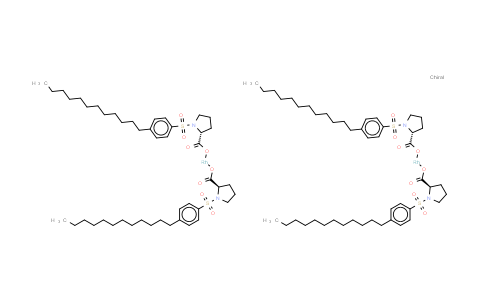 CAS No. 178879-60-2, Tetrakis[(R)-(+)-N-(p-dodecylphenylsulfonyl)prolinato]dirhodium(II)