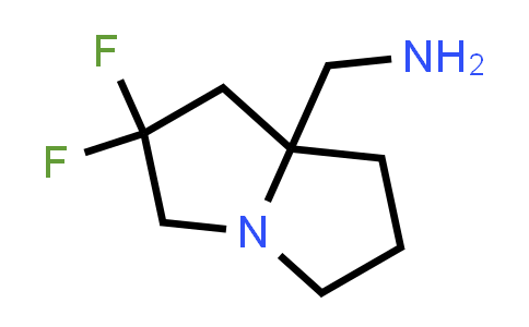 CAS No. 1788873-50-6, (2,2-Difluoro-hexahydro-1H-pyrrolizin-7a-yl)methanamine