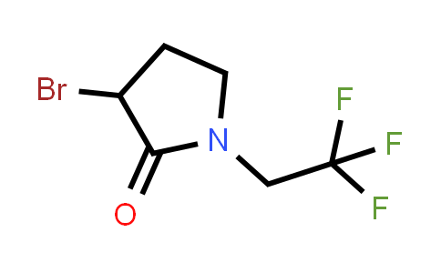 CAS No. 178946-24-2, 3-Bromo-1-(2,2,2-trifluoroethyl)pyrrolidin-2-one
