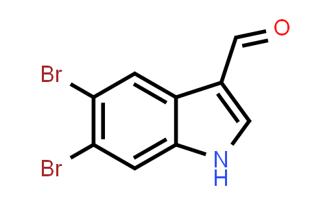 CAS No. 17900-95-7, 5,6-Dibromo-1H-indole-3-carbaldehyde