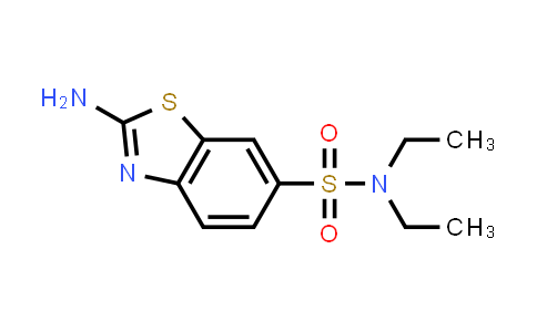 CAS No. 17901-14-3, 2-Amino-N,N-diethylbenzo[d]thiazole-6-sulfonamide