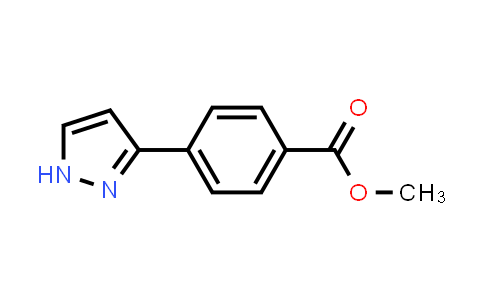 CAS No. 179057-10-4, Methyl 4-(1H-pyrazol-3-yl)benzoate