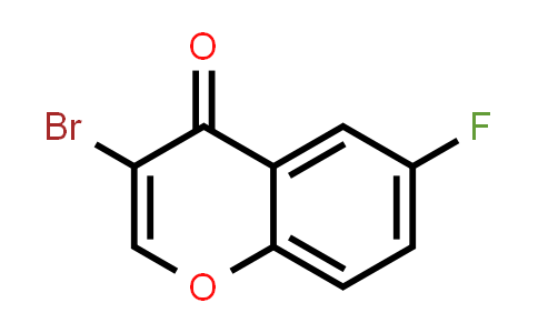 CAS No. 179111-05-8, 3-Bromo-6-fluoro-4H-chromen-4-one