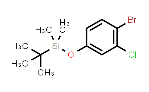 CAS No. 179120-53-7, (4-Bromo-3-chlorophenoxy)(tert-butyl)dimethylsilane