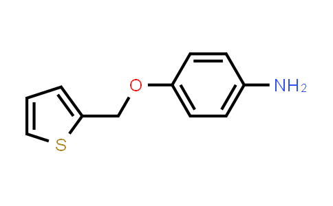 CAS No. 179246-28-7, Benzenamine, 4-(2-thienylmethoxy)-