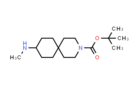CAS No. 1793108-48-1, tert-Butyl 9-(methylamino)-3-azaspiro[5.5]undecane-3-carboxylate