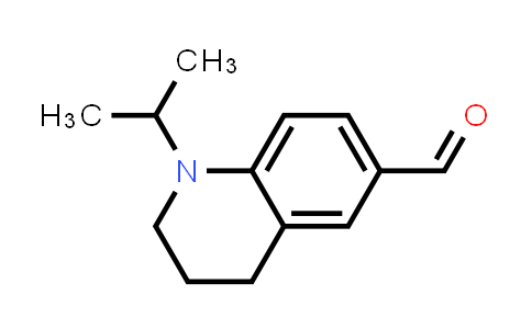 CAS No. 179406-88-3, 1-Isopropyl-1,2,3,4-tetrahydro-6-quinolinecarbaldehyde