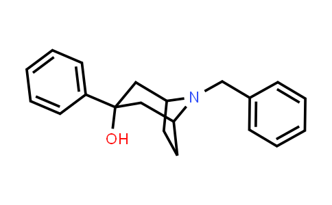 CAS No. 179482-90-7, 3-Phenyl-8-(phenylmethyl)-8-azabicyclo[3.2.1]octan-3-ol