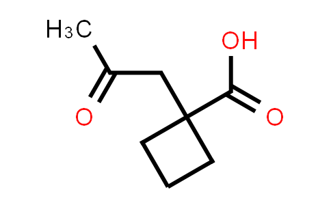 CAS No. 1795306-43-2, 1-(2-Oxopropyl)cyclobutane-1-carboxylic acid