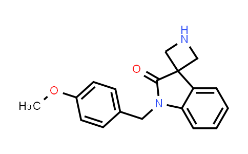 CAS No. 1795735-06-6, 1'-(4-Methoxybenzyl)spiro[azetidine-3,3'-indolin]-2'-one
