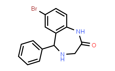 CAS No. 17972-72-4, 7-Bromo-5-phenyl-1,3,4,5-tetrahydro-2H-benzo[e][1,4]diazepin-2-one