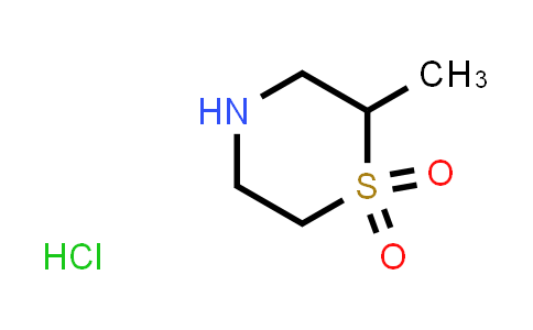 CAS No. 1797554-25-6, 2-Methylthiomorpholine 1,1-dioxide hydrochloride