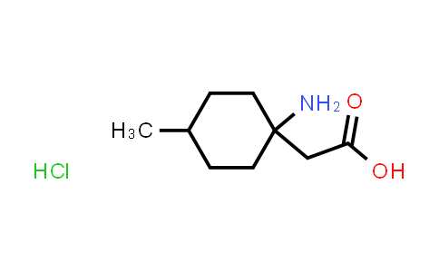 CAS No. 1797886-61-3, 2-(1-Amino-4-methylcyclohexyl)acetic acid hydrochloride