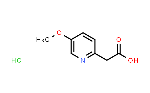 CAS No. 1798730-78-5, 2-(5-Methoxypyridin-2-yl)acetic acid hydrochloride