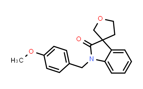 CAS No. 1798828-34-8, 1'-(4-Methoxybenzyl)-4,5-dihydro-2H-spiro[furan-3,3'-indolin]-2'-one