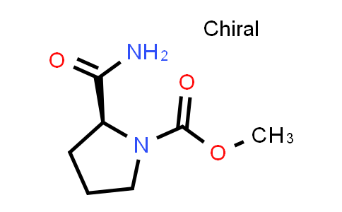 CAS No. 1799374-95-0, Methyl (S)-2-carbamoylpyrrolidine-1-carboxylate