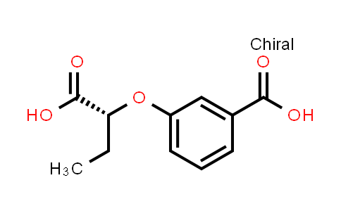 CAS No. 1799412-34-2, (R)-3-(1-carboxypropoxy)benzoic acid