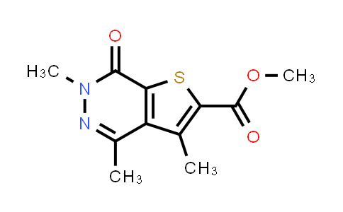 CAS No. 1799420-84-0, Methyl 3,4,6-trimethyl-7-oxo-6,7-dihydrothieno[2,3-d]pyridazine-2-carboxylate