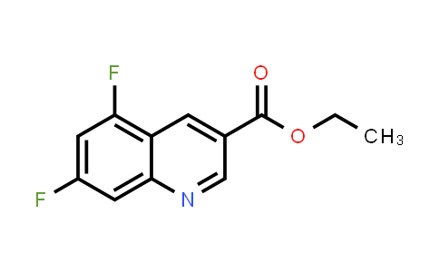 CAS No. 1799421-13-8, Ethyl 5,7-difluoroquinoline-3-carboxylate
